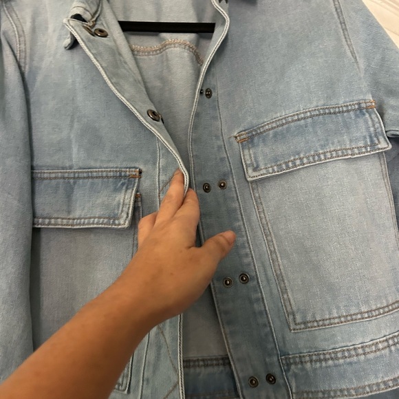 Denim Jacket size large - Picture 2 of 8